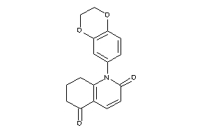 1-(2,3-dihydro-1,4-benzodioxin-6-yl)-7,8-dihydro-6H-quinoline-2,5-quinone