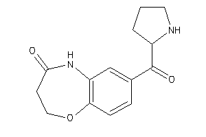 Image of 7-prolyl-3,5-dihydro-2H-1,5-benzoxazepin-4-one