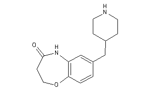7-(4-piperidylmethyl)-3,5-dihydro-2H-1,5-benzoxazepin-4-one