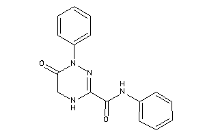6-keto-N,1-diphenyl-4,5-dihydro-1,2,4-triazine-3-carboxamide