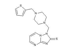 Image of 1-[[4-(2-thenyl)piperazino]methyl]-[1,2,4]triazolo[1,5-a]pyrimidine-2-thione