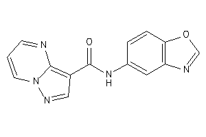 N-(1,3-benzoxazol-5-yl)pyrazolo[1,5-a]pyrimidine-3-carboxamide