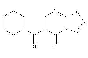6-(piperidine-1-carbonyl)thiazolo[3,2-a]pyrimidin-5-one