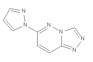 6-pyrazol-1-yl-[1,2,4]triazolo[3,4-f]pyridazine