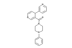 Image of (4-phenylpiperazino)-[4-(3-pyridyl)-4H-pyran-3-yl]methanone