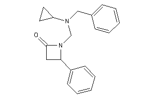 1-[[benzyl(cyclopropyl)amino]methyl]-4-phenyl-azetidin-2-one