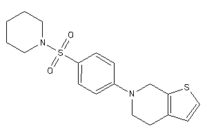 6-(4-piperidinosulfonylphenyl)-5,7-dihydro-4H-thieno[2,3-c]pyridine
