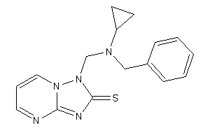 1-[[benzyl(cyclopropyl)amino]methyl]-[1,2,4]triazolo[1,5-a]pyrimidine-2-thione