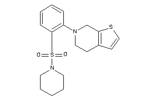 6-(2-piperidinosulfonylphenyl)-5,7-dihydro-4H-thieno[2,3-c]pyridine