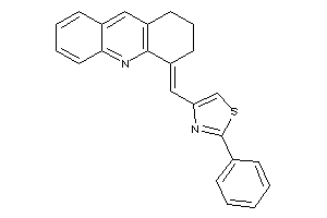 Image of 4-(2,3-dihydro-1H-acridin-4-ylidenemethyl)-2-phenyl-thiazole