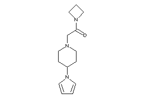 1-(azetidin-1-yl)-2-(4-pyrrol-1-ylpiperidino)ethanone