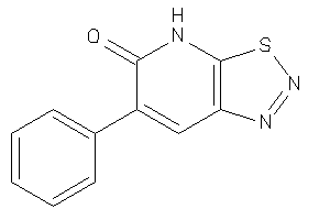 6-phenyl-4H-thiadiazolo[5,4-b]pyridin-5-one