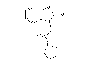 3-(2-keto-2-pyrrolidino-ethyl)-1,3-benzoxazol-2-one