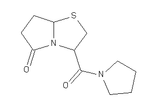 3-(pyrrolidine-1-carbonyl)-3,6,7,7a-tetrahydro-2H-pyrrolo[2,1-b]thiazol-5-one