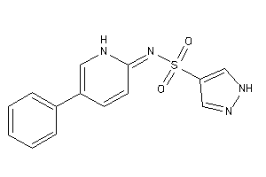 Image of N-(5-phenyl-1H-pyridin-2-ylidene)-1H-pyrazole-4-sulfonamide