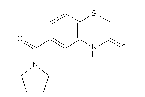 Image of 6-(pyrrolidine-1-carbonyl)-4H-1,4-benzothiazin-3-one