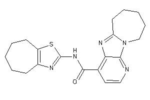 Image of N-(5,6,7,8-tetrahydro-4H-cyclohepta[d]thiazol-2-yl)BLAHcarboxamide