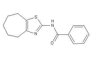 N-(5,6,7,8-tetrahydro-4H-cyclohepta[d]thiazol-2-yl)benzamide