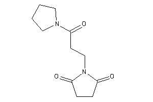 1-(3-keto-3-pyrrolidino-propyl)pyrrolidine-2,5-quinone