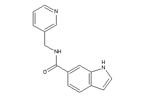 N-(3-pyridylmethyl)-1H-indole-6-carboxamide