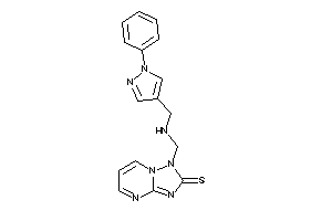 Image of 1-[[(1-phenylpyrazol-4-yl)methylamino]methyl]-[1,2,4]triazolo[1,5-a]pyrimidine-2-thione