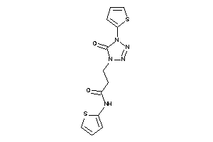 3-[5-keto-4-(2-thienyl)tetrazol-1-yl]-N-(2-thienyl)propionamide