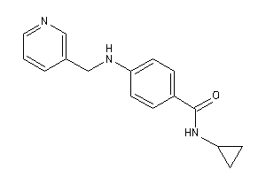 N-cyclopropyl-4-(3-pyridylmethylamino)benzamide