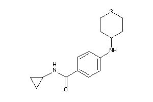 Image of N-cyclopropyl-4-(tetrahydrothiopyran-4-ylamino)benzamide