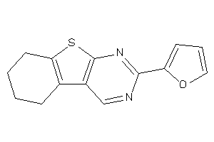 2-(2-furyl)-5,6,7,8-tetrahydrobenzothiopheno[2,3-d]pyrimidine