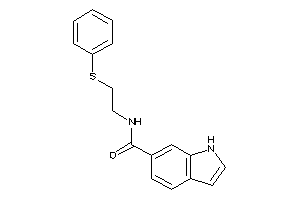 N-[2-(phenylthio)ethyl]-1H-indole-6-carboxamide