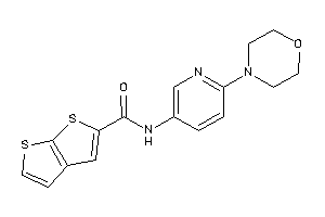 N-(6-morpholino-3-pyridyl)thieno[2,3-b]thiophene-2-carboxamide