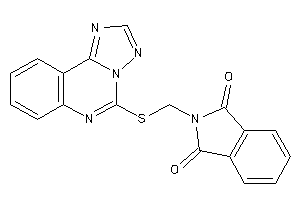 2-[([1,2,4]triazolo[1,5-c]quinazolin-5-ylthio)methyl]isoindoline-1,3-quinone