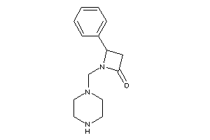 Image of 4-phenyl-1-(piperazinomethyl)azetidin-2-one