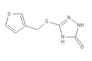 Image of 3-(3-thenylthio)-1,4-dihydro-1,2,4-triazol-5-one