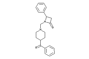 1-[(4-benzoylpiperidino)methyl]-4-phenyl-azetidin-2-one