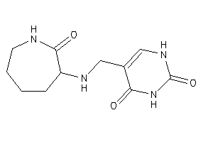 Image of 5-[[(2-ketoazepan-3-yl)amino]methyl]uracil