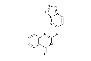 2-(tetrazolo[5,1-f]pyridazin-6-ylthio)-3H-quinazolin-4-one