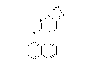 8-(tetrazolo[5,1-f]pyridazin-6-yloxy)quinoline