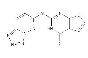 2-(tetrazolo[5,1-f]pyridazin-6-ylthio)-3H-thieno[2,3-d]pyrimidin-4-one