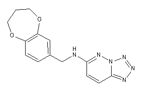 3,4-dihydro-2H-1,5-benzodioxepin-7-ylmethyl(tetrazolo[5,1-f]pyridazin-6-yl)amine