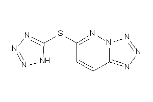 6-(1H-tetrazol-5-ylthio)tetrazolo[5,1-f]pyridazine