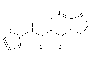 5-keto-N-(2-thienyl)-2,3-dihydrothiazolo[3,2-a]pyrimidine-6-carboxamide
