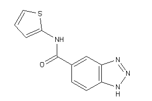 N-(2-thienyl)-1H-benzotriazole-5-carboxamide