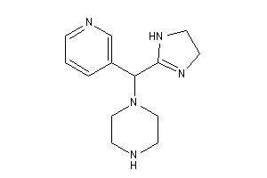 1-[2-imidazolin-2-yl(3-pyridyl)methyl]piperazine