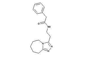 2-phenyl-N-[2-(6,7,8,9-tetrahydro-5H-[1,2,4]triazolo[4,3-a]azepin-3-yl)ethyl]acetamide