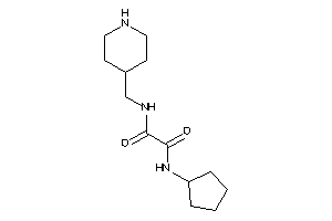 Image of N'-cyclopentyl-N-(4-piperidylmethyl)oxamide