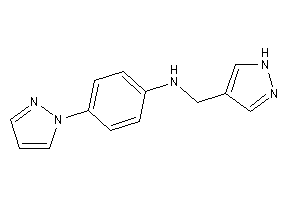 1H-pyrazol-4-ylmethyl-(4-pyrazol-1-ylphenyl)amine