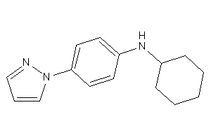 Cyclohexyl-(4-pyrazol-1-ylphenyl)amine