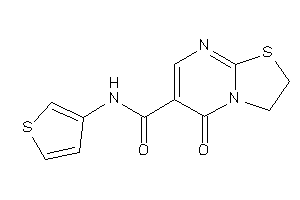 5-keto-N-(3-thienyl)-2,3-dihydrothiazolo[3,2-a]pyrimidine-6-carboxamide