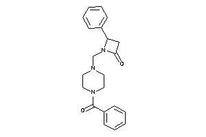1-[(4-benzoylpiperazino)methyl]-4-phenyl-azetidin-2-one